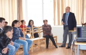 მერაბ კარანაძე  თხილნარის სკოლის მოსწავლეებს შეხვდა