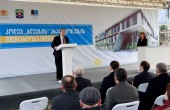 უმაღლესი საბჭოს წევრები კოლეჯ ''ბლექსის'' მშენებლობის დაწყების საზეიმო ცერემონიას დაესწრნენ