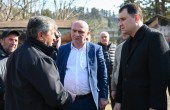 რამაზ ჯინჭარაძე კახაბრის ადმინისტრაციულ ერთეულში მიმდინარე ინფრასტრუქტურულ სამუშაოებს გაეცნო