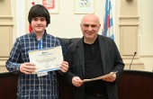 რამაზ ჯინჭარაძემ, პროექტის - „გაეროს მოდელირება ბათუმში“ მონაწილე მოსწავლეები დააჯილდოვა