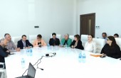 უმაღლესი საბჭოს წევრი დავით ბაციკაძე აჭარის კულტურის სამინისტროში 2026-2029 წლების პრიორიტეტების დოკუმენტის განხილვას   დაესწრო